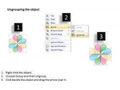 0414 flower diagram powerpoint presentation