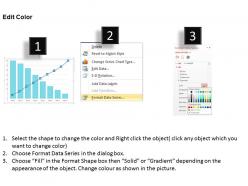 0414 pareto variation with column line chart powerpoint graph