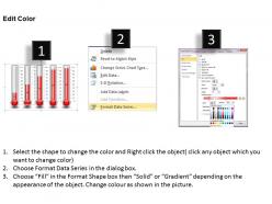 0414 percentage data thermomete column chart powerpoint graph