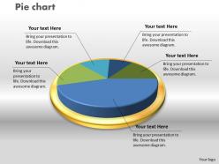 0414 pie chart business design layout powerpoint graph