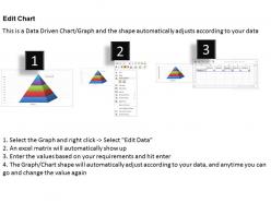 0414 pyramid style column chart powerpoint graph