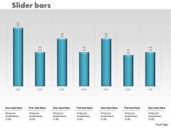 0414 slider column chart with bars powerpoint graph