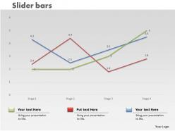 0414 Slider Line Chart Trend Series Powerpoint Graph