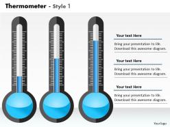 0414 thermometer design column chart powerpoint graph