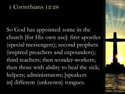 0514 1 corinthians 1228 and god has placed powerpoint church sermon