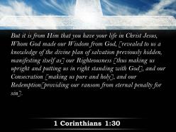 0514 1 corinthians 130 you are in christ jesus powerpoint church sermon