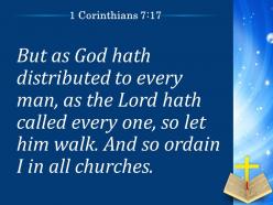 0514 1 corinthians 717 live as a believer powerpoint church sermon