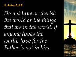 0514 1 john 215 love the world love powerpoint church sermon