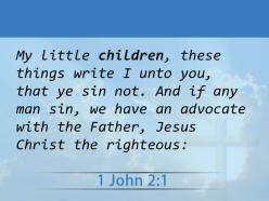 0514 1 john 21 that you will not sin powerpoint church sermon