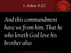 0514 1 john 421 those who love god powerpoint church sermon