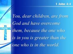 0514 1 john 44 you is greater than the powerpoint church sermon