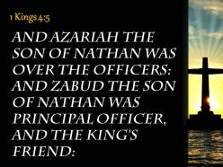 0514 1 kings 45 azariah son of nathan powerpoint church sermon