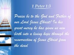 0514 1 peter 13 praise be to the god powerpoint church sermon