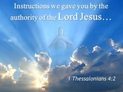 0514 1 thessalonians 42 instructions we gave you by powerpoint church sermon