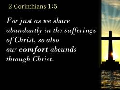 0514 2 corinthians 15 the sufferings of christ powerpoint church sermon