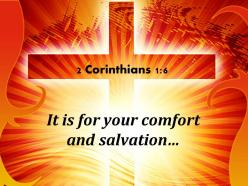 0514 2 corinthians 16 it is for your comfort powerpoint church sermon