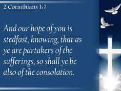0514 2 corinthians 17 our hope for you is firm powerpoint church sermon