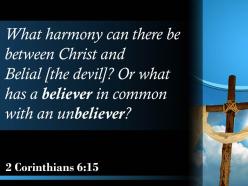 0514 2 corinthians 615 a believer have in common powerpoint church sermon