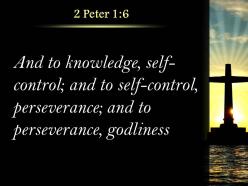 0514 2 peter 16 and to knowledge self control powerpoint church sermon