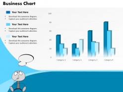 0514 3d bar graph for data driven sales result display powerpoint slides