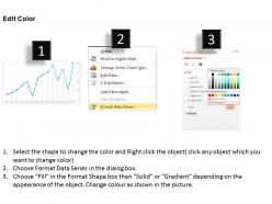 0514 3d linear growth for business powerpoint slides