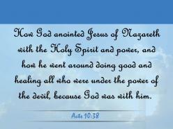 0514 acts 1038 god anointed jesus of nazareth powerpoint church sermon