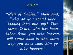 0514 acts 111 this same jesus who has been taken powerpoint church sermon