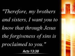 0514 acts 1338 jesus the forgiveness of powerpoint church sermon
