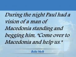 0514 acts 169 come over to macedonia and powerpoint church sermon