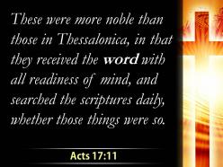 0514 acts 1711 berean jews were of more noble powerpoint church sermon