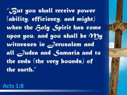 0514 acts 18 but you will receive power powerpoint church sermon