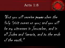 0514 acts 18 the holy spirit comes on you powerpoint church sermon