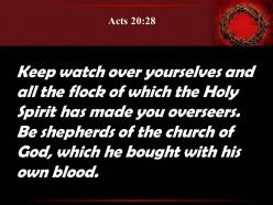 0514 acts 2028 the holy spirit has made powerpoint church sermon