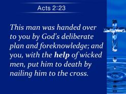 0514 acts 223 handed over to you by god powerpoint church sermon