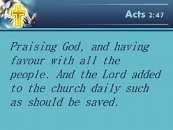 0514 acts 247 praising god and enjoying the favor powerpoint church sermon