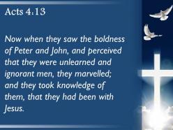 0514 acts 413 they were unschooled ordinary men powerpoint church sermon