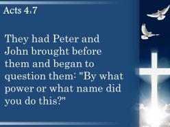 0514 acts 47 they had peter and john powerpoint church sermon