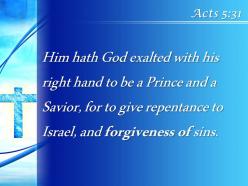 0514 acts 531 god exalted him to his powerpoint church sermon