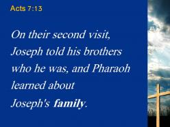 0514 acts 713 pharaoh learned about josephs powerpoint church sermon