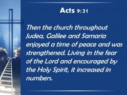 0514 acts 931 judea galilee and samaria enjoyed powerpoint church sermon