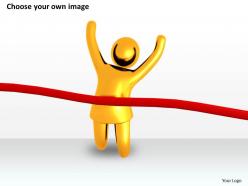 0514 be a race winner person image graphics for powerpoint