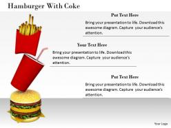 0514 burger with coke graphic image graphics for powerpoint