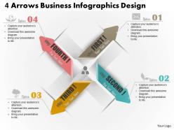 0514 business consulting diagram 4 arrows business infographics design powerpoint slide template