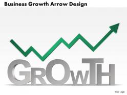 0514 business consulting diagram business growth arrow design powerpoint slide template