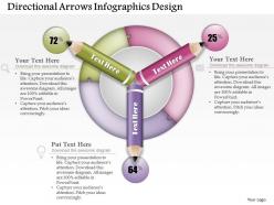 0514 business consulting diagram directional arrows infographics design powerpoint slide template