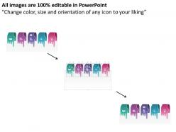 12204569 style layered horizontal 5 piece powerpoint presentation diagram infographic slide