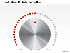 0514 business consulting diagram illustration of volume button powerpoint slide template