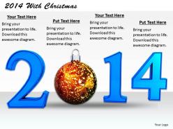 0514 Celebrate Christmas With New Year Image Graphics For Powerpoint