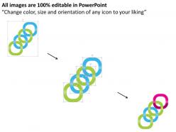 0514 chain loop design for business plan powerpoint presentation