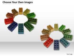 0514 circle of lego blocks image graphics for powerpoint